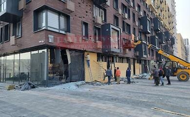 How houses look after shelling in Kyiv: photo