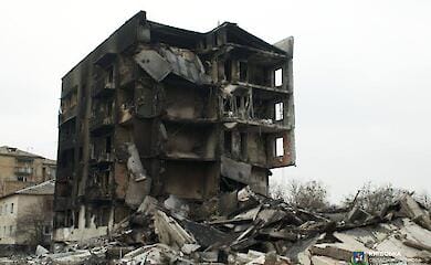 Russian invaders destroyed the city of Borodyanka (video, photo)