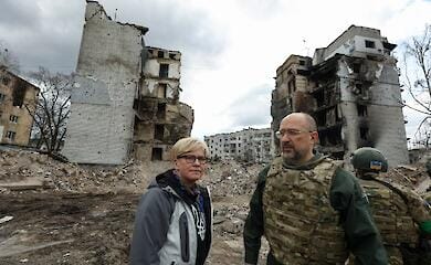Ingrida Simonyte visited Borodyanka