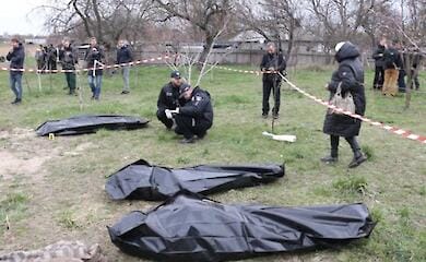 In Bucha will do DNA analysis for the relatives of the victims