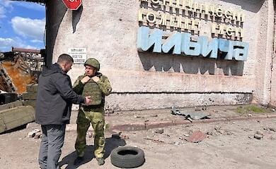 Media publish photos of Solovyov in Mariupol