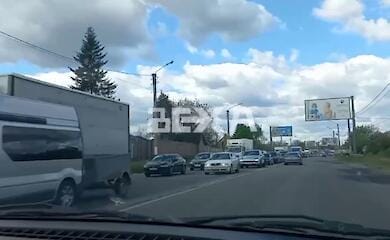 After the successes of the Ukrainian army near Kharkov, the townspeople return home