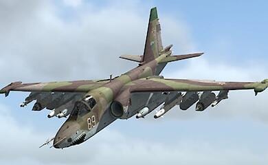 APU shot down an enemy Su-25 attack aircraft