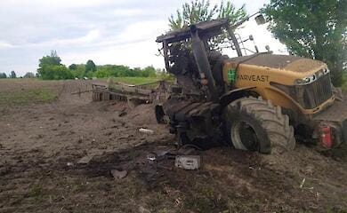 Near Kyiv again a man was blown up by a mine