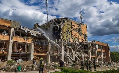 Bodies of 150 people found under rubble in Kharkiv