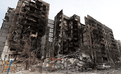 The authorities of Mariupol showed what the invaders feed the residents of the city