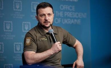 Zelensky commented on Scholz's words that only the United States helps Ukraine more than Germany