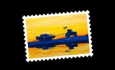 Ukrainians have chosen the design of the future postage stamp from Ukrposhta