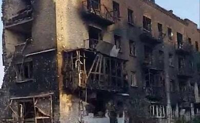 What is happening now in Mariupol. Photo 18+