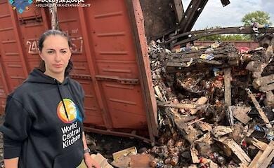 Destroyed food: the invaders left the inhabitants of Donbass without food