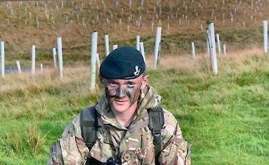 Former British soldier was killed covering the retreat of his fellow Ukrainians