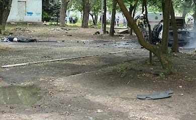 Another Kherson collaborator was blown up today