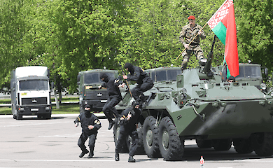 Belarus withdrew its troops for exercises near the Ukrainian border