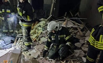 At least 17 people were killed in the shelling of a building in the Odessa region