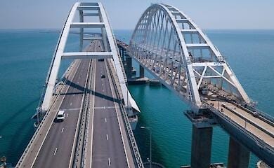 Russia began to heavily guard the Crimean bridge