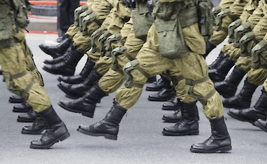 A column of military equipment left Mariupol towards Zaporozhye