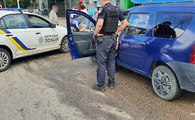 Violates traffic rules and waits for the occupiers: an attacker was detained in Kyiv