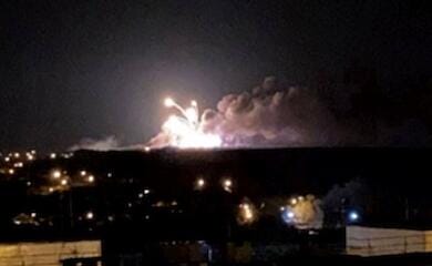 Russia shelled Nikolaev again. One of the rockets hit the humanitarian aid depot