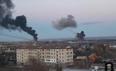 Occupants shelled one of the densely populated districts of Kharkov