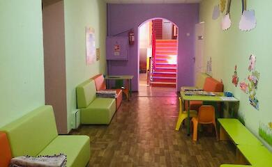 Metropolitan police officers check protective structures in educational institutions