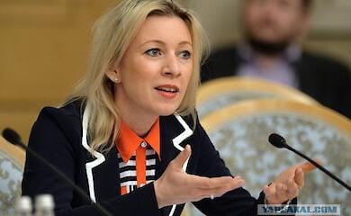 Zakharova admitted that it was Russia that shelled the port in Odessa