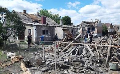 Ukrainian air defense shot down two drones. Unfortunately, a civilian died under the clouds of one of them.