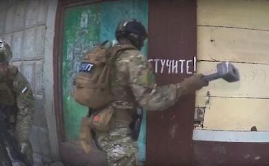 The invaders broke into the house of the deceased Ukrainian soldier