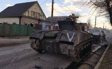 The invaders began to take their families out of Melitopol