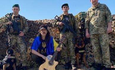 The frontman of "Gogol Bordello" Evgeny Hudz returned to Ukraine because of the war