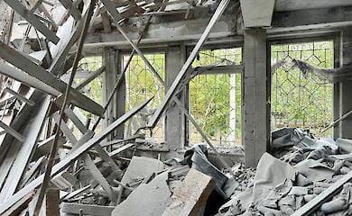 Civilian infrastructure suffered as a result of night shelling in Nikolaev