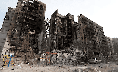 The number of deaths in Mariupol