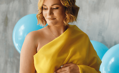 Alina, Zhytomyr: With sad eyes I looked at my tummy and was angry at those "liberators" who stole my peace and happiness.