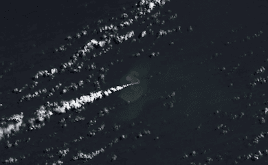 A new island has appeared in the Southwest Pacific