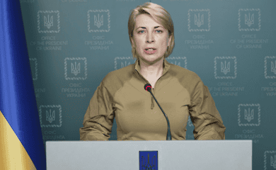 Vereshchuk said how many people leave the temporarily occupied territories every day