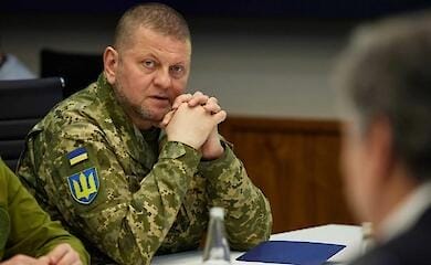 Zaluzhny said how many missiles Russia has fired at Ukraine since this morning