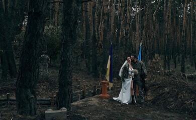 Ukrainian sniper Joan of Arc got married on the front lines