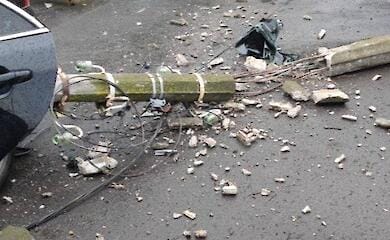 Collaborator's car blown up in occupied Kherson