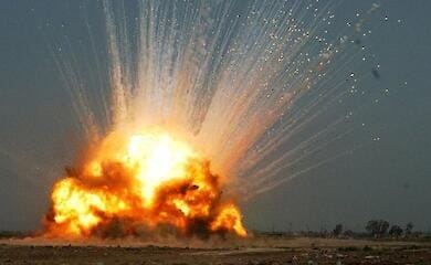 Today, explosions will be heard in three districts of Kyiv region