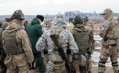 Russian military personnel in the training center are infested with lice