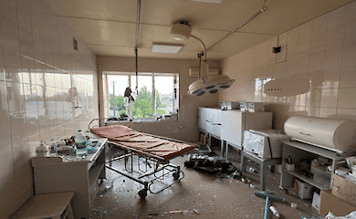 How hospitals in Mykolaiv work