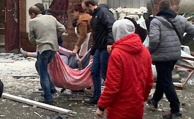 How many people were killed in Kiev during the 23 November rocket attack. updated