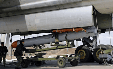 British intelligence: Russian military shells Ukraine with missiles stripped of their nuclear warheads