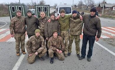 Ukraine frees 12 more people from Russian captivity