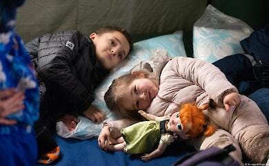 How many children deported from Ukraine have been adopted in Russia