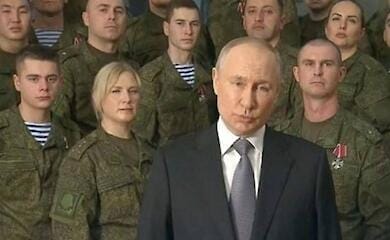Putin focused on justifying war in New Year's address - ISW