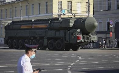 The Russian Federation keeps ground, air and sea-based nuclear warhead carriers in Crimea