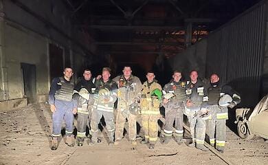 German on holiday to help rescue workers in Kharkiv