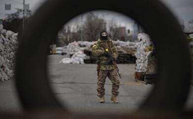 Because of a possible repeat offensive, several defensive lines have been built around Kyiv