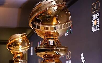 The Golden Globes anniversary awards ceremony was held in Los Angeles, with Zelensky speaking