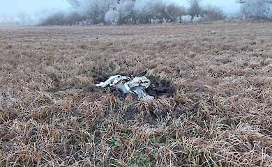 Rocket wreckage found on Moldovan territory near Ukrainian border